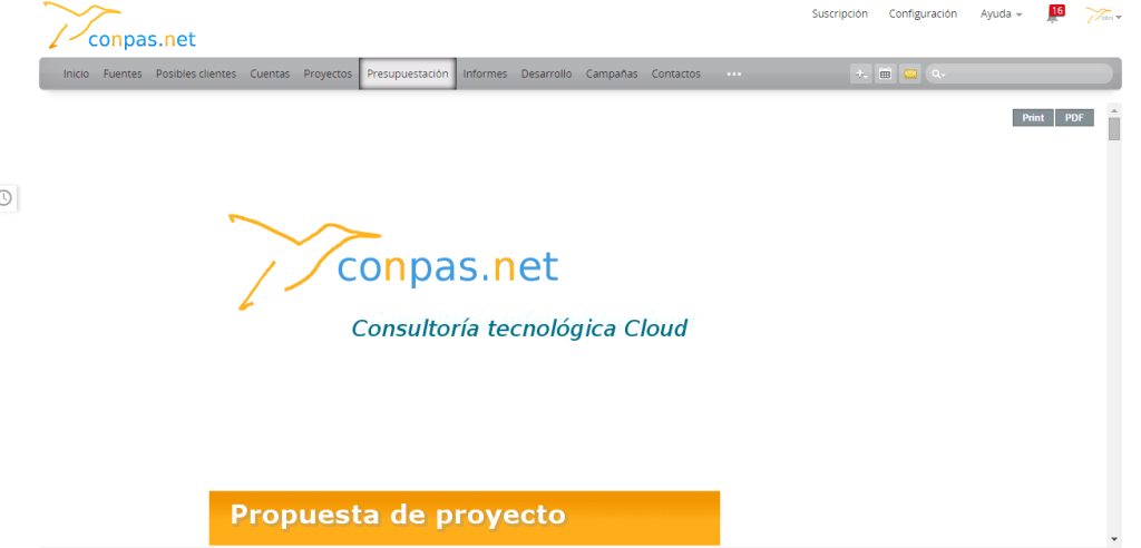 propuestas comerciales zoho crm