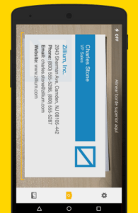 Digitalizacion de tarjeta