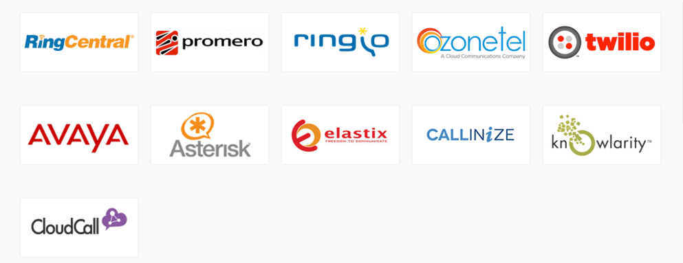 Conectores VozIP Zoho PhoneBridge Conectores VozIP Zoho PhoneBridge