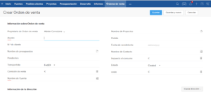 Pedido en Zoho Pedido en Zoho