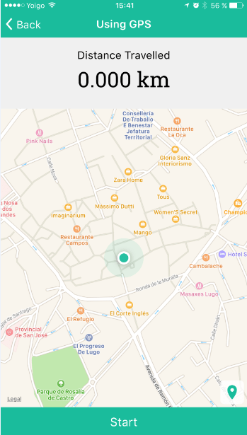 GPS Zoho Expense iOS GPS Zoho Expense iOS