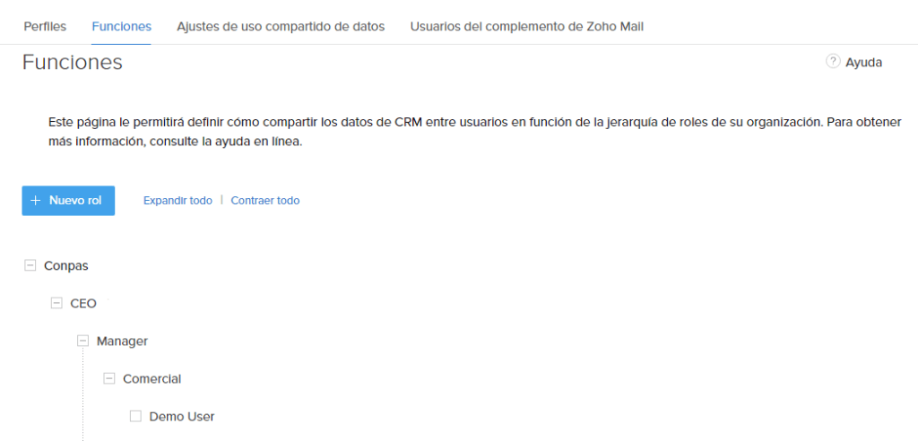 Fuciones en Zoho CRM