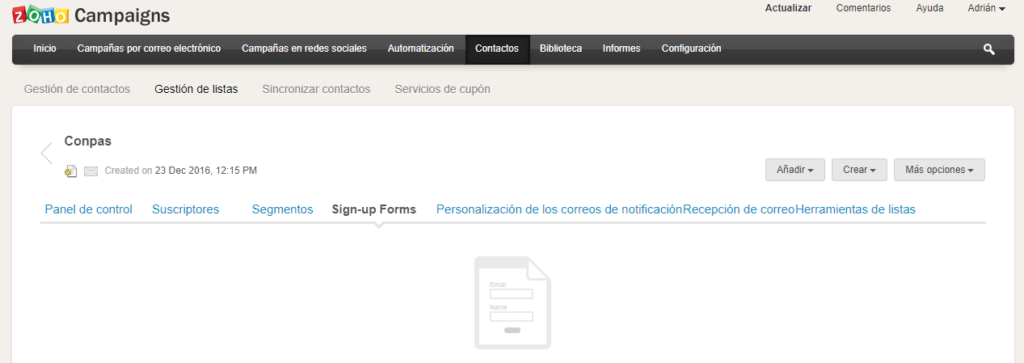 Formulario de consentimiento Formulario de consentimiento