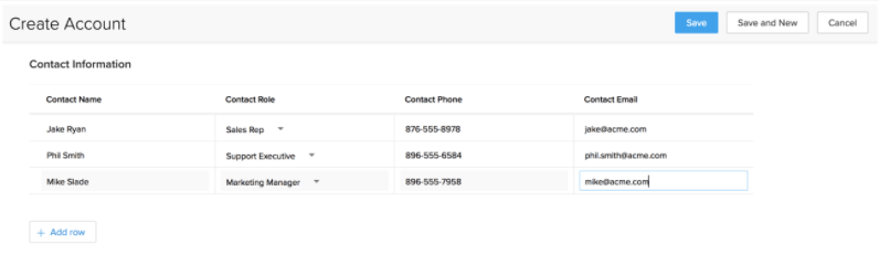 Crear un subformulario en Zoho Crear un subformulario en Zoho