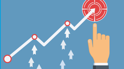 gráfico de incremento de ventas