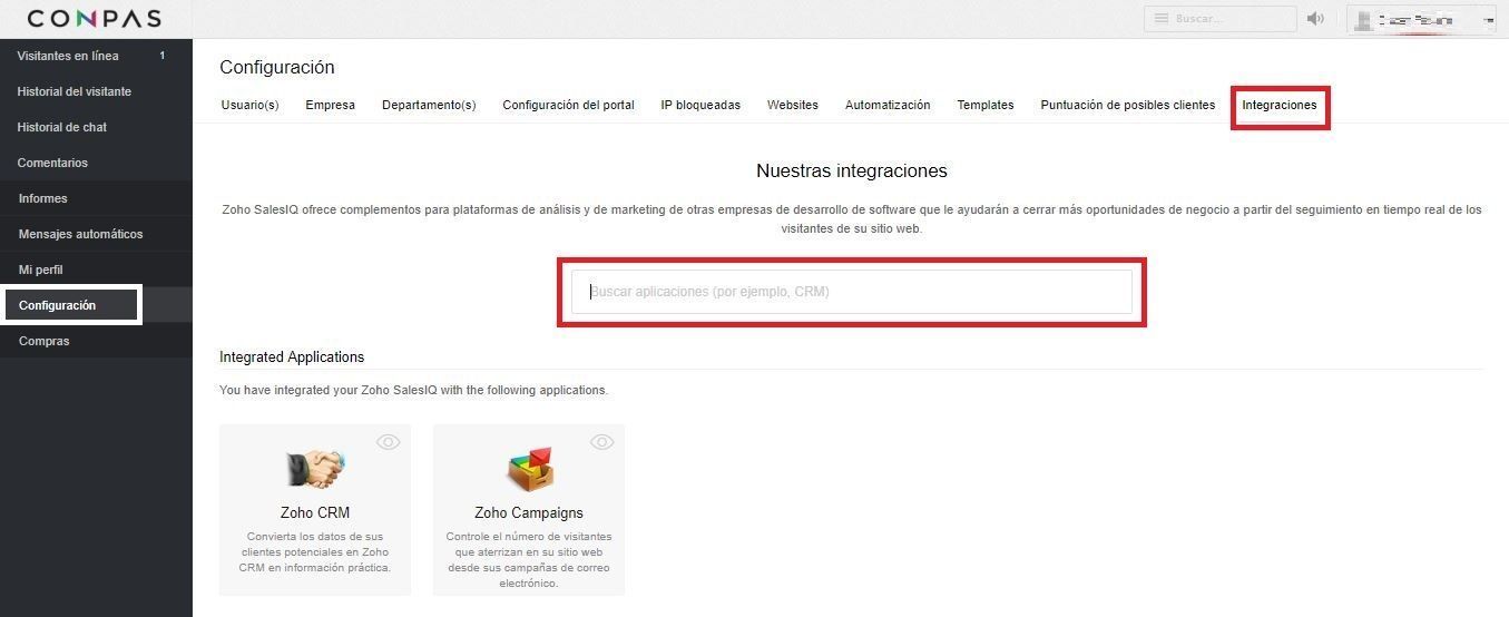 paso a paso para vincular campaigns con sales iq
