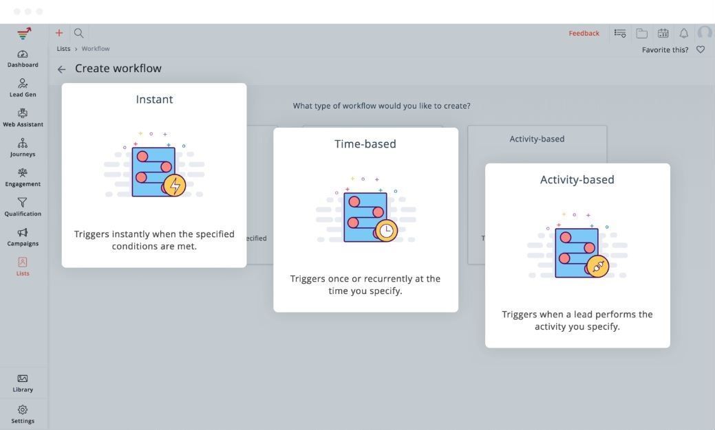 Zoho Marketing Hub Workflow