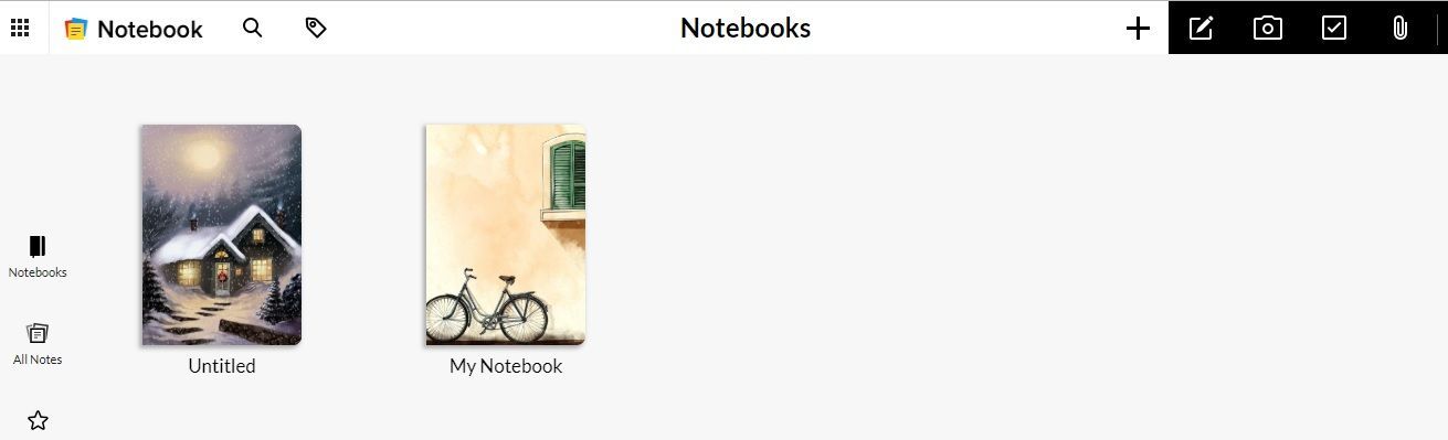Zoho Notebook Zoho Notebook