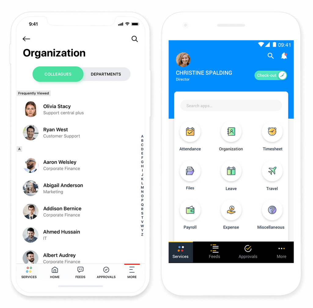 App Zoho People